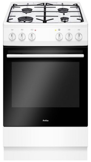 Kuchnia Amica 57GEH2.33ZpPF(W 2,9kW 62L Grill 50cm