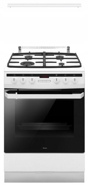 Kuchnia Amica 618GE3.39HZpTaDpNA(W) 65L TERMOOBIEG