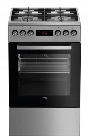 Kuchnia gaz-elek BEKO FSMT 52336 DXDS INOX 60 L A