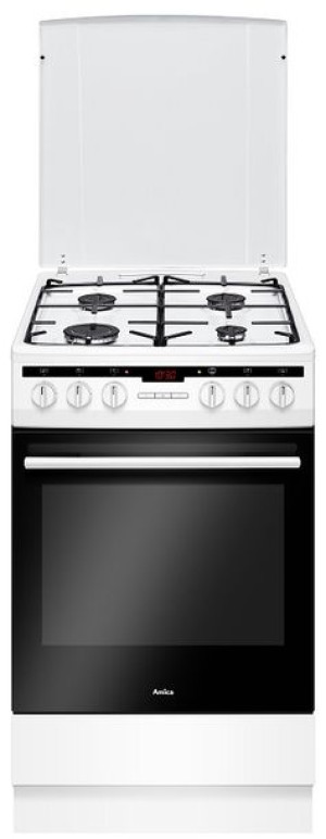 Kuchnia gazowa AMICA 57GEH2.33HZpTa(W) 2,9 kW 62 L