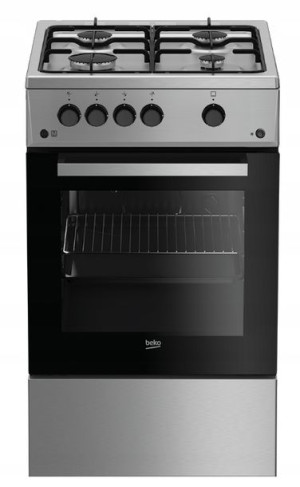 Kuchnia gazowa Beko FSG 52020 FX 50cm Stal