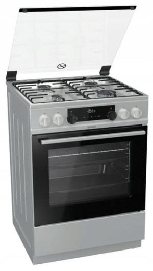 Kuchnia Gorenje K634XH 71 l płyta gazowa Termostat