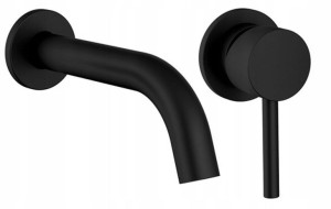 Bateria Podtynkowa Czarna LUNGO BLACK MAT - REA