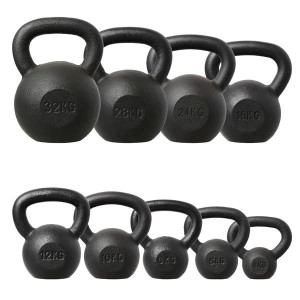 KETTLE KETTLEBELL ŻELIWNY 8kg HMS hantle MaxGym