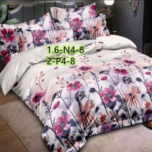 Zestaw Pościeli 3d Śliczne Kwiaty Łąka 160x200