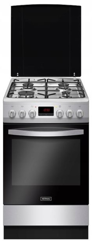 Kuchenka gazowa KERNAU KFC 5008 GEX 50cm Inox