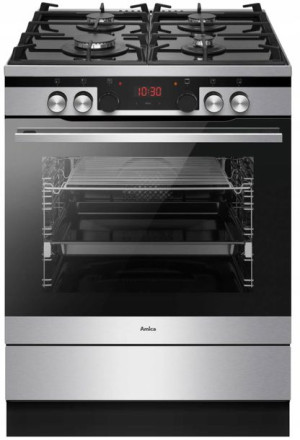 Kuchnia Amica 6226GcED3.43ZpTsKDpA(Xx) gazowa 77l