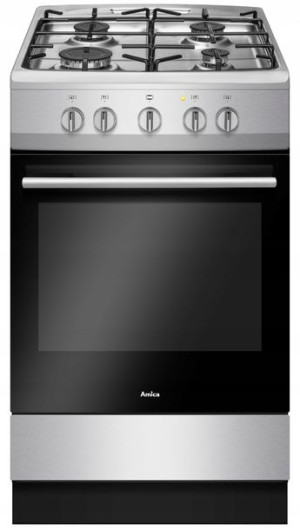 Kuchnia gazowa Amica 57GGH1.23OFP(Xv) 50L Inox