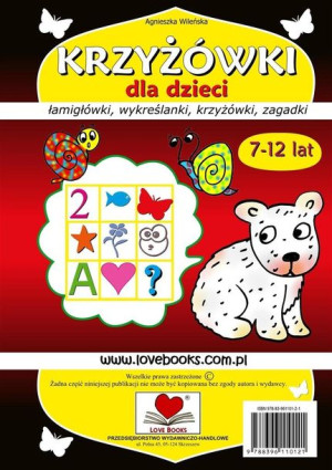Krzyżówki dla dzieci 7-12 lat Agnieszka Wileńska