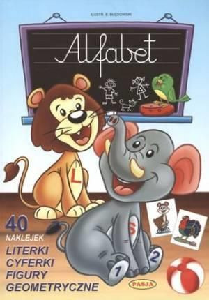 Alfabet. 40 naklejek PASJA praca zbiorowa
