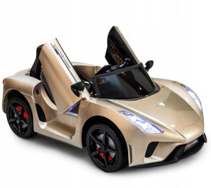 Auto elektryczne D/ na aku. LAMBORGHINI ZŁOTE
