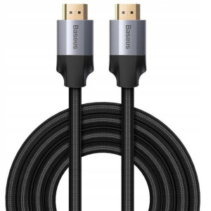 Baseus Kabel Hdmi Do Hdmi 4k 60hz Enjoyment Series Caksx-d0g 3 Metr Szary