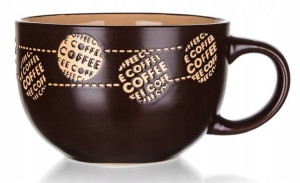 Kubek Filiżanka Ceramiczna Duża 660 Ml Banquet