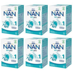 Nestle Nan Optipro 1 Mleko początkowe 6x650g