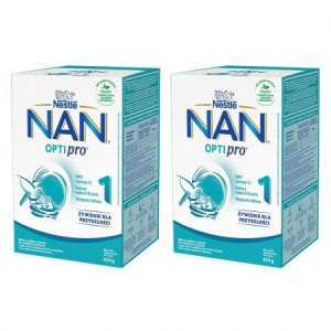 Nestle Nan Optipro 1 Mleko początkowe 2x 650g