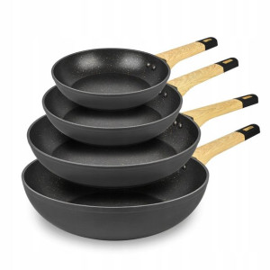 Zestaw 4 patelni Konighoffer 20/24/28 i WOK 30cm