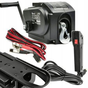 Wciągarka Elektryczna Na Hak Sprzęgło + Pilot 12v