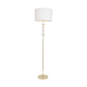 Rll93163-1gw Rea Ii Lampa Podłogowa Złoto-biała/gold-white