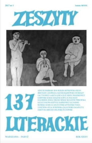 Zeszyty literackie 137 1/2017 praca zbiorowa