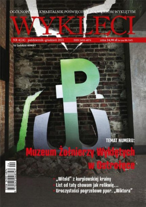 Kwartalnik Wyklęci nr 4(24)/2021 praca zbiorowa