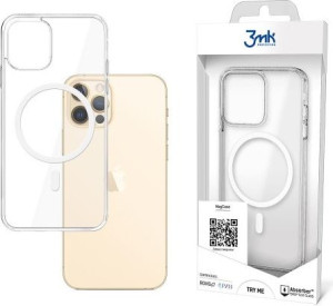 Etui 3MK MagCase Apple iPhone 12 Pro Max przezroczyste/clear