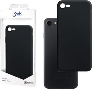 Etui 3MK Matt Case Apple iPhone SE 2022/2020 czarny/black