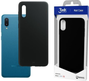 Etui 3MK Matt Case Samsung Galaxy M02 czarny/black