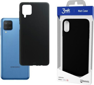 Etui 3MK Matt Case Samsung Galaxy M12 czarny/black