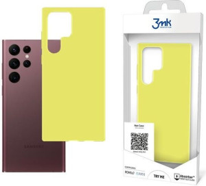 Etui 3MK Matt Case Samsung Galaxy S22 Ultra limonka/lime
