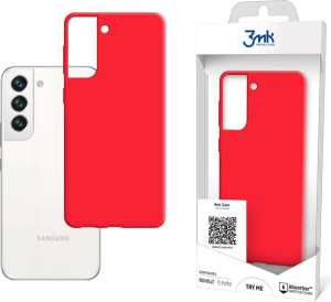 Etui 3MK Matt Case Samsung Galaxy S22 truskawka/strawberry