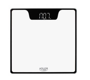 Waga Łazienkowa Szklana Adler AD8174w do 180kg LED