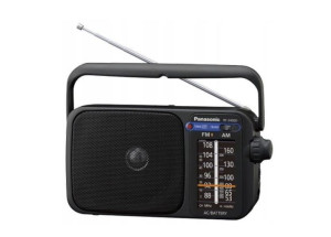 Radio Panasonic RF-2400DEG-K czarne radio FM/AM