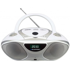 Radio Boombox Blaupunkt BB14WH CD MP3 USB Zegar