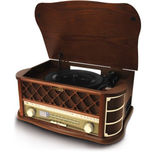 Retro gramofon stereo z radiem Sencor STT016 USB