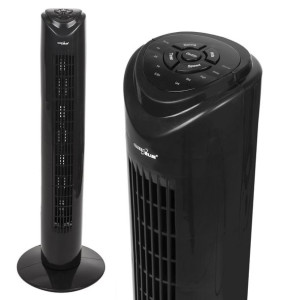 Wentylator kolumnowy GreenBlue 45W z 3 poziomami siły nawiewu, 82cm wysokoś