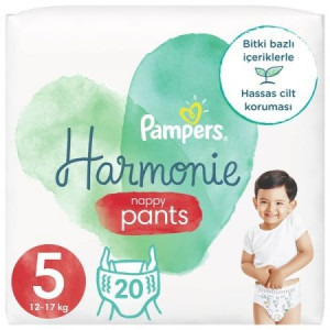 Pampers Harmonie Pieluchomajtki 5 12-17 kg 20 szt