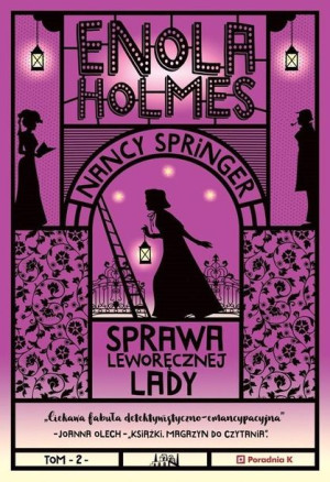 Enola Holmes T.2 Sprawa leworęcznej lady w.2 Nancy Springer