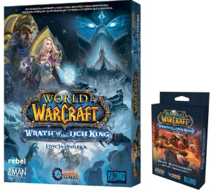 2w1 Pandemia World of Warcraft + Brann Miedziobrody promo gra planszowa Wra
