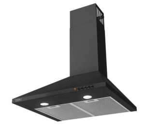 Okap kuchenny Kernau KCH1162B LED 60cm Przyścienny