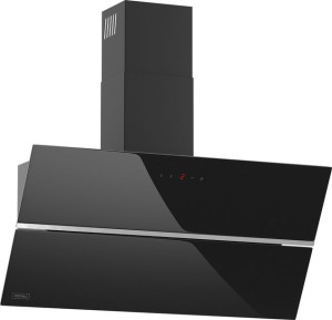 Okap przyścienny KERNAU KCH 4891 B 90 CM LED TIMER