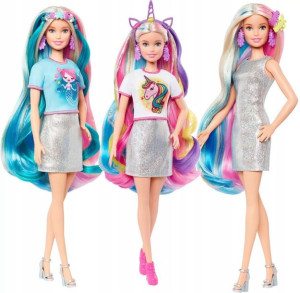 Barbie Baśniowe Fryzury