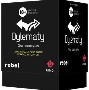 Rebel Dylematy gra imprezowa towarzyska 18+