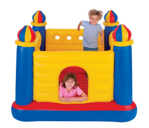 Trampolina dmuchana dla dzieci plac zabaw kojec Zamek INTEX 48259