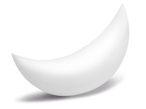 Lampa dmuchana ogrodowa Księżyc LED 135 x 89 x 43 cm INTEX 68693