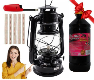 Lampa Naftowa Olejowa + Knot Nafta Olej + Gratis