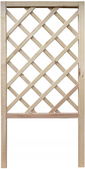 Drewniana Kratka- Pergola Ogrodowa - Kwietnik 130h