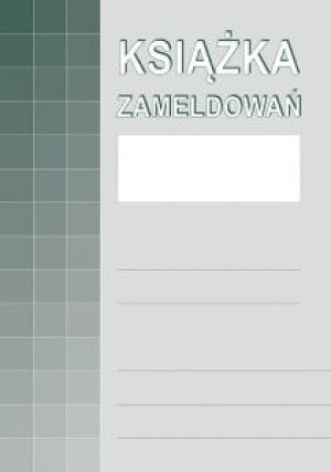 Druk Książka zameldowań A4 830-1