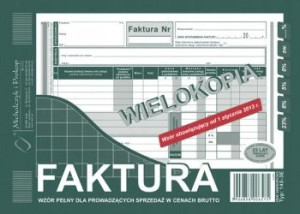 Druk Michalczyk i Prokop faktura VAT 140-3N/E
