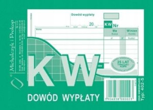 Druk Michalczyk i Prokop KW dowod wplaty 402-5 A6