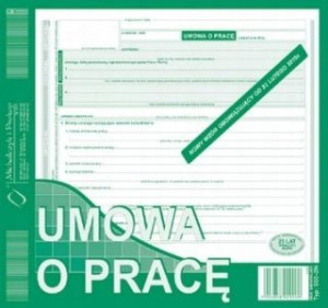 Druk Umowa o pracę 500-2N